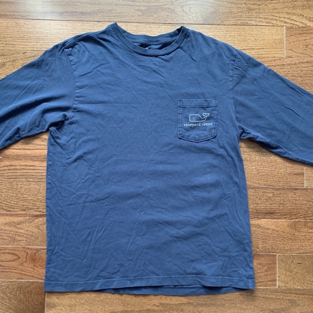 Blue Vineyard Vines Long Sleeve Shirt